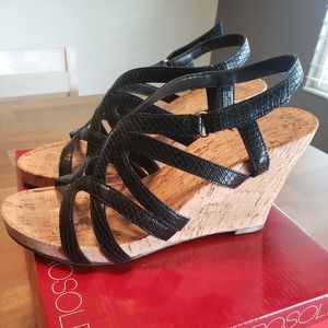 Aerosoles Lux Plush Wedge Sandal